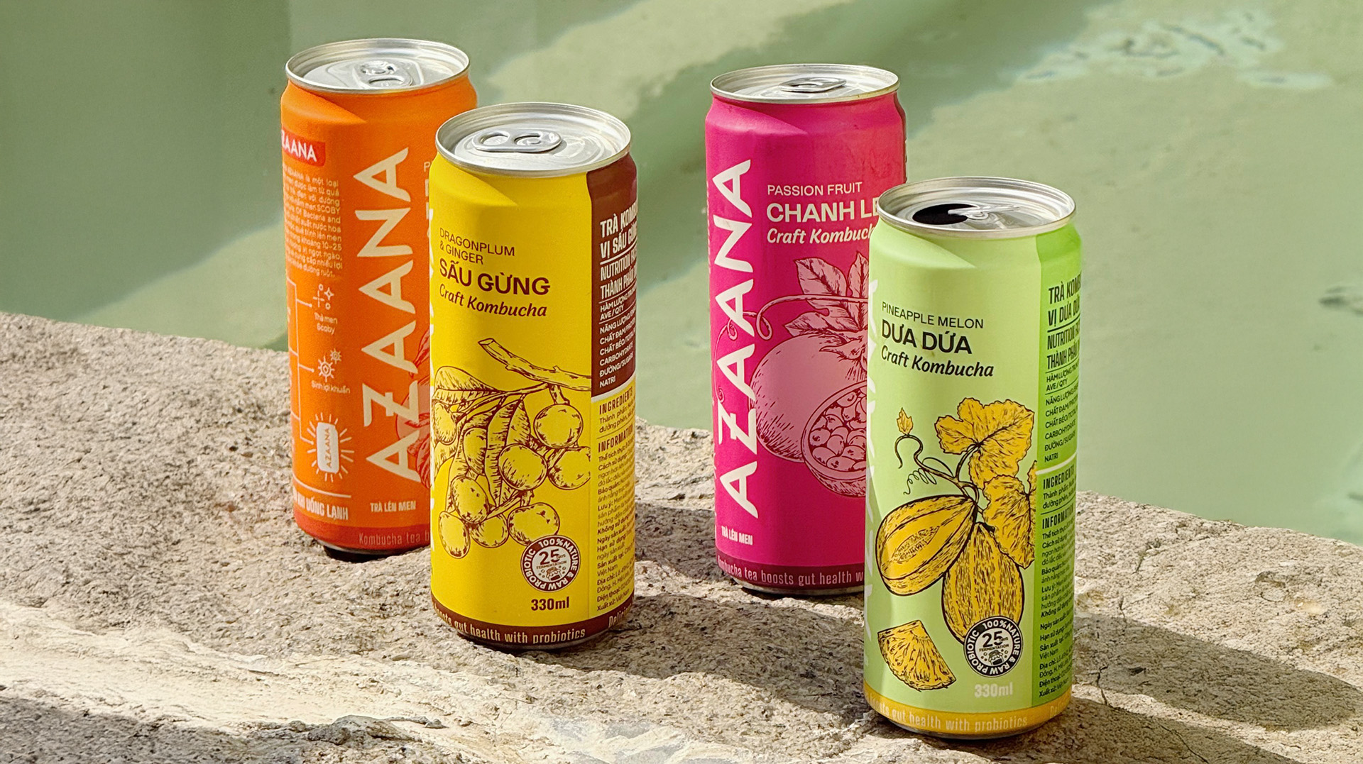 Azaana kombucha